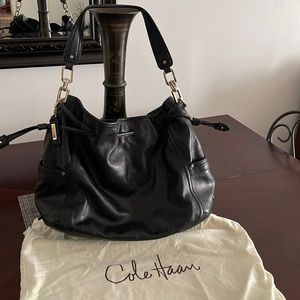 Authentic Cole Haan genuine leather Hobo bag
